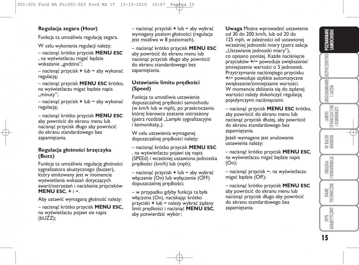 manual  Ford Ka II 2 instrukcja / page 32
