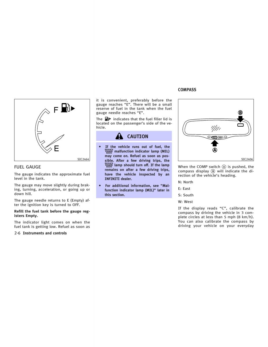 Infiniti Q45 III 3 owners manual / page 64