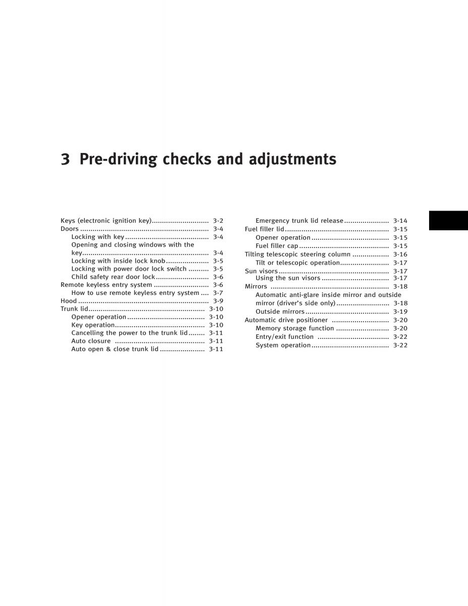 Infiniti Q45 III 3 owners manual / page 109