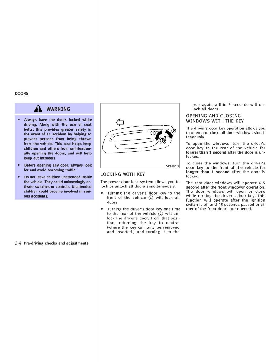 Infiniti Q45 III 3 owners manual / page 112