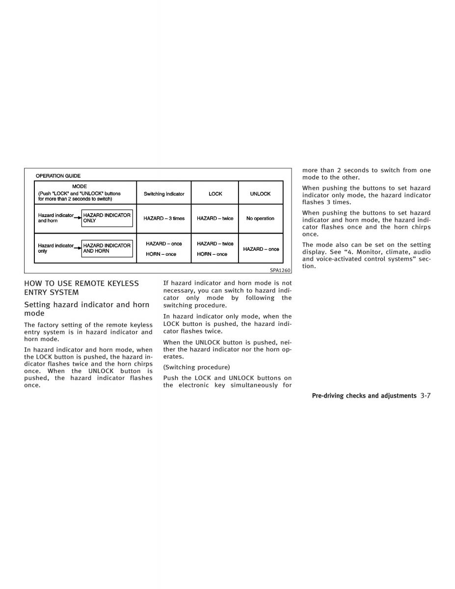 Infiniti Q45 III 3 owners manual / page 115