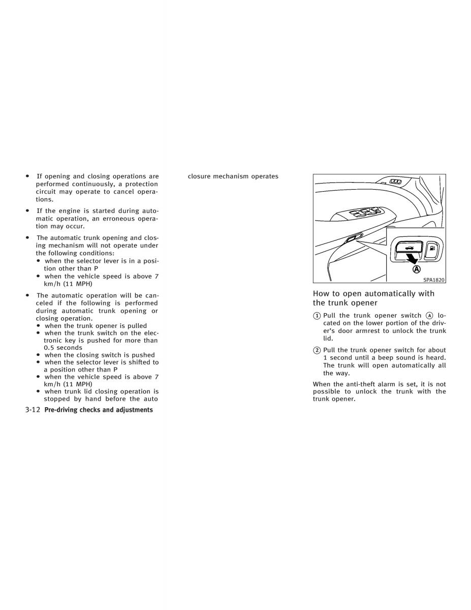 Infiniti Q45 III 3 owners manual / page 120