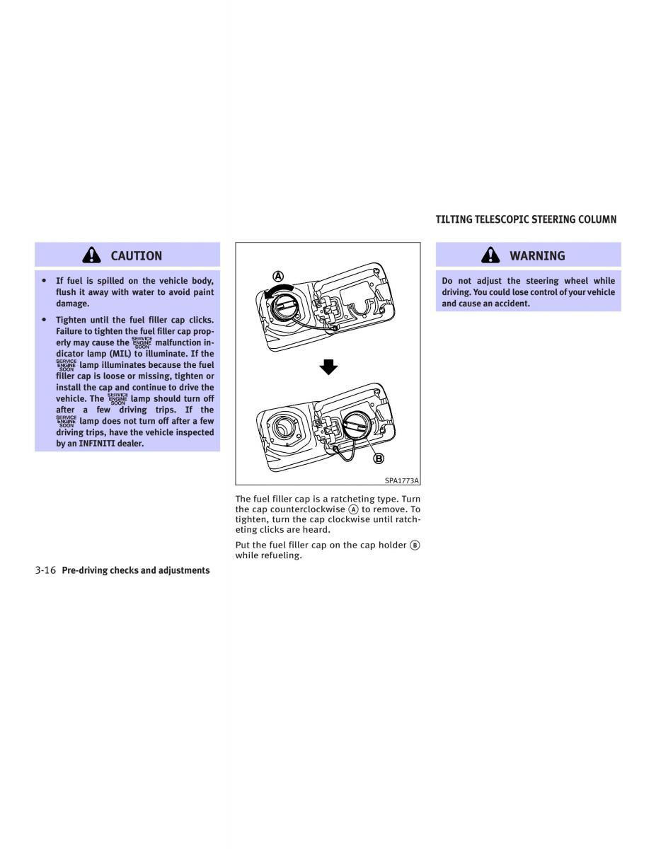 Infiniti Q45 III 3 owners manual / page 124