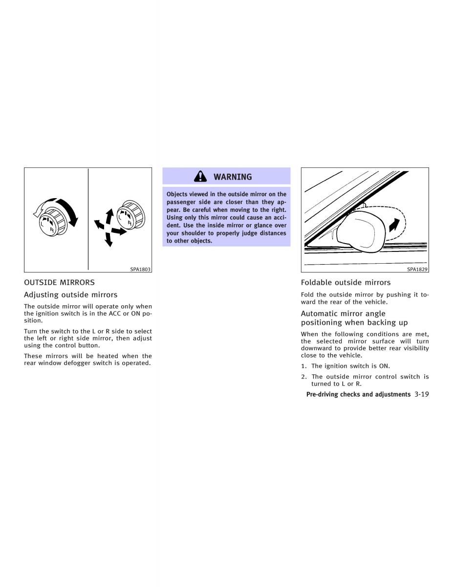 Infiniti Q45 III 3 owners manual / page 127