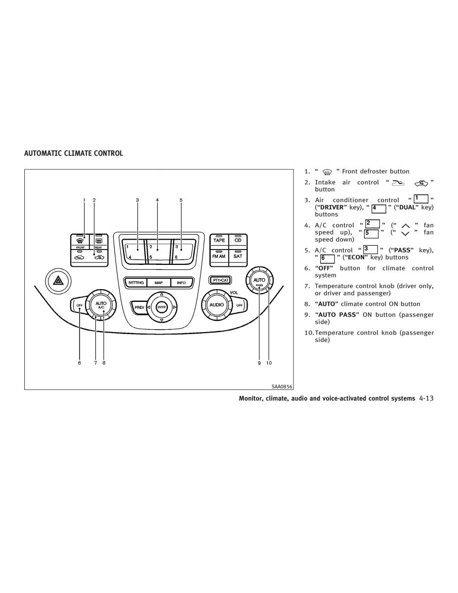 Infiniti Q45 III 3 owners manual / page 145