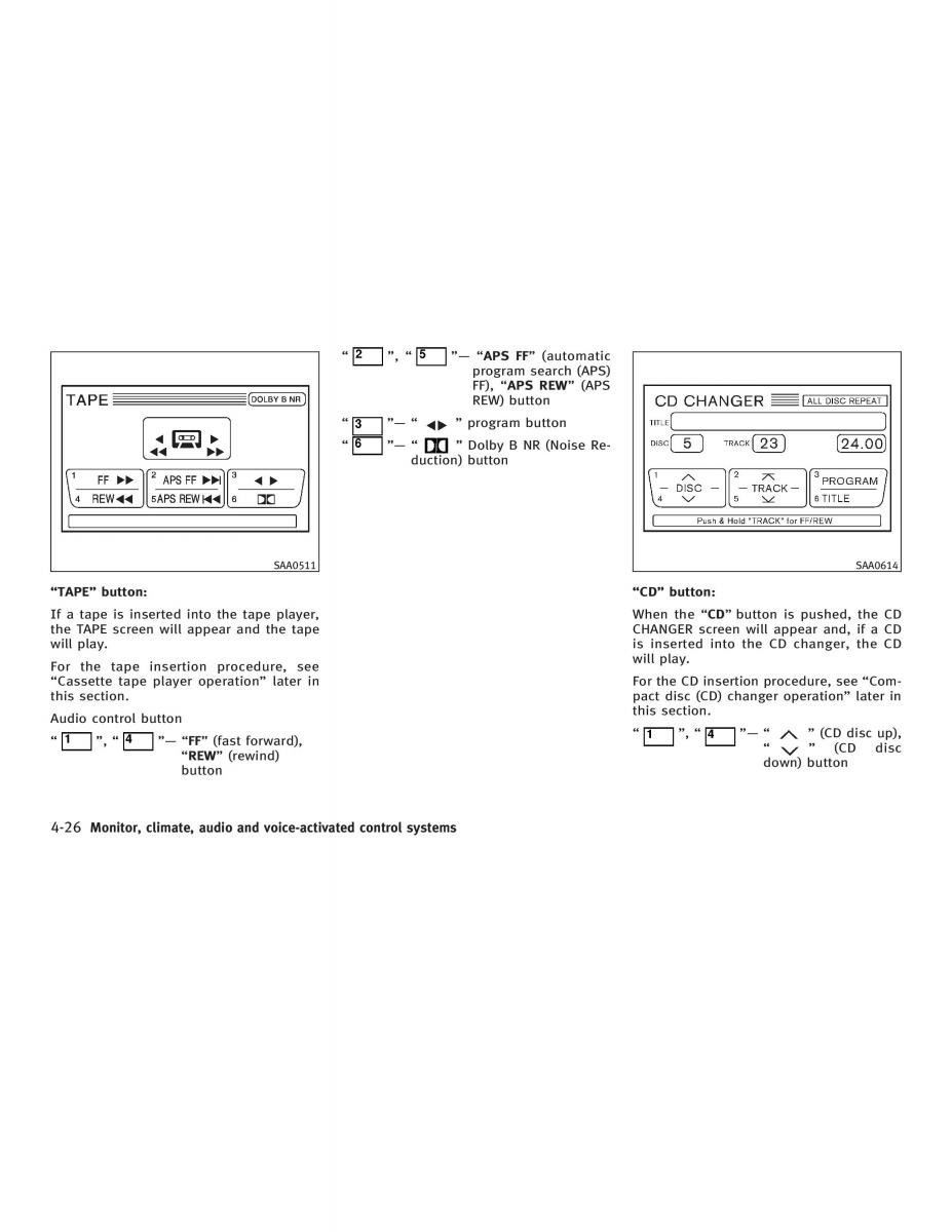 Infiniti Q45 III 3 owners manual / page 158