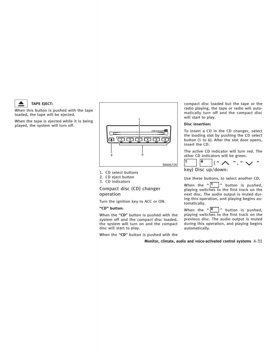 Infiniti Q45 III 3 owners manual / page 163