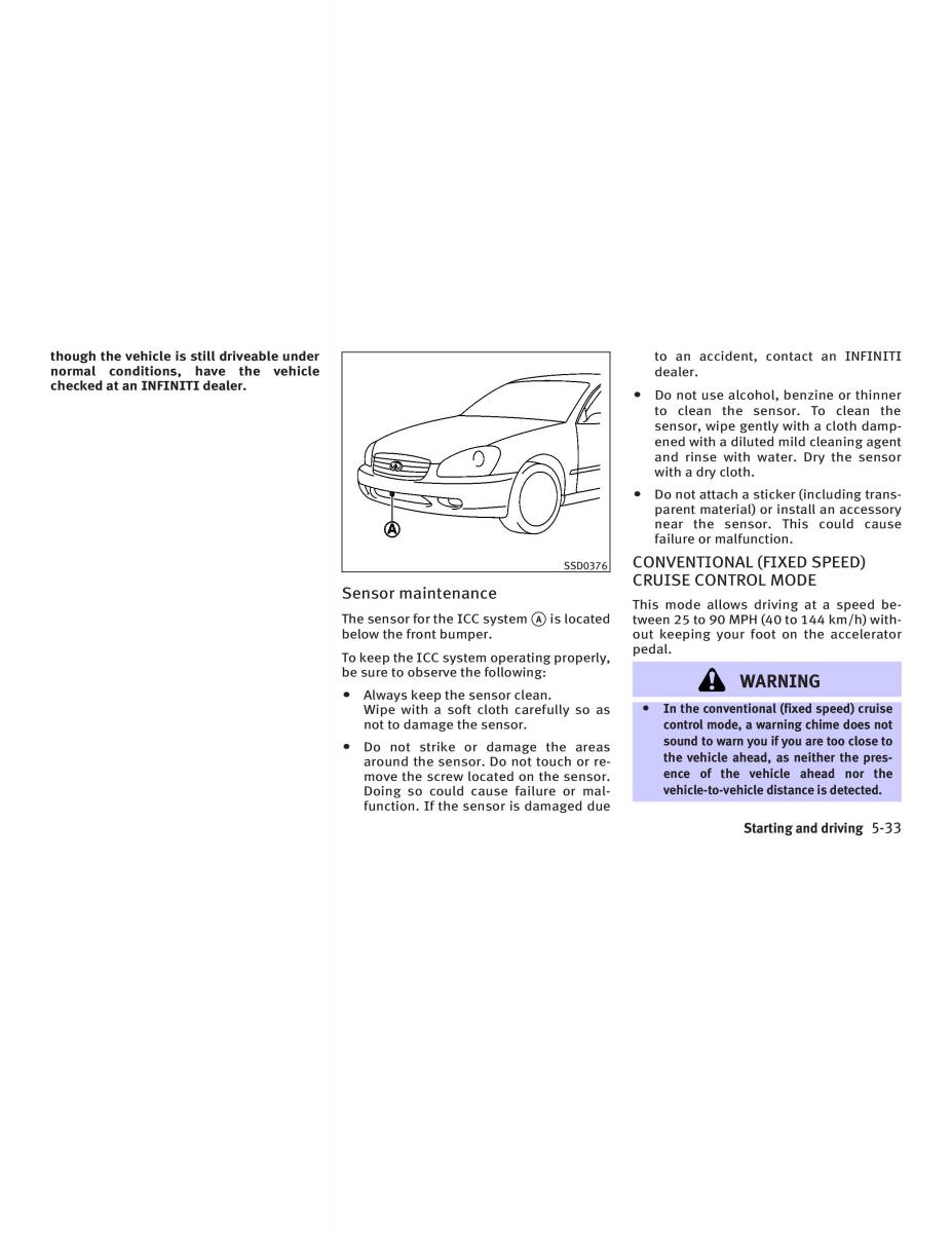 Infiniti Q45 III 3 owners manual / page 215