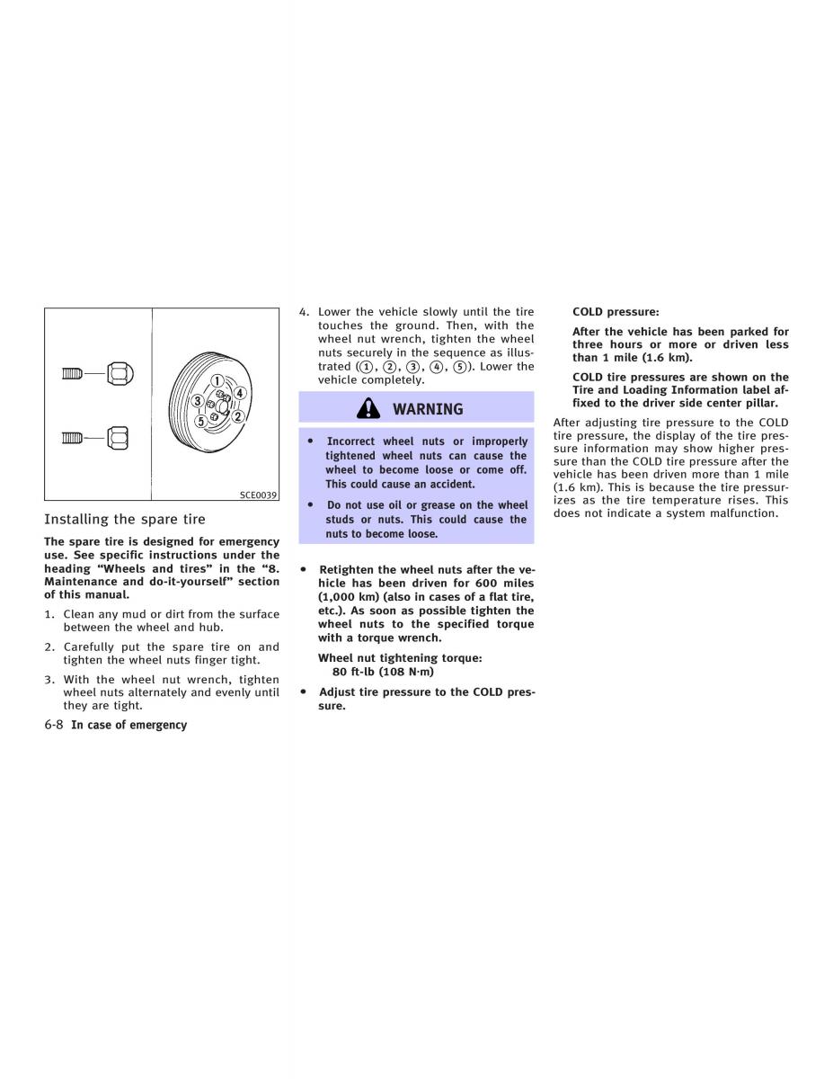 Infiniti Q45 III 3 owners manual / page 238