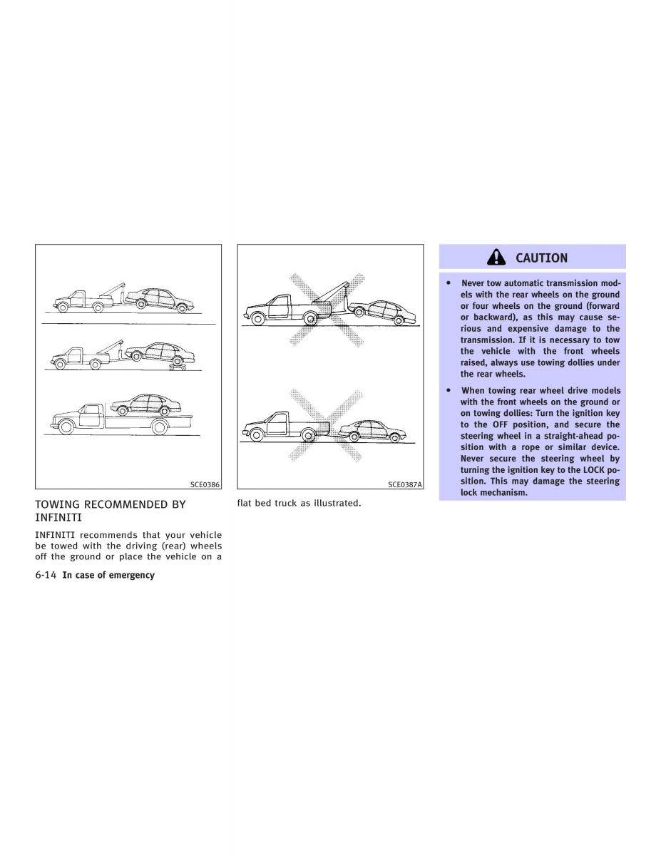 Infiniti Q45 III 3 owners manual / page 244