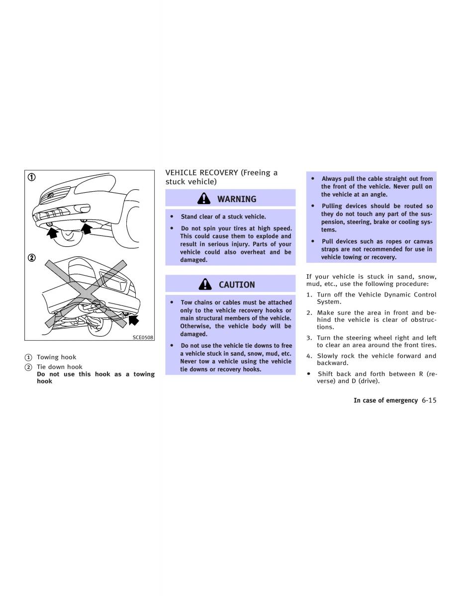 Infiniti Q45 III 3 owners manual / page 245