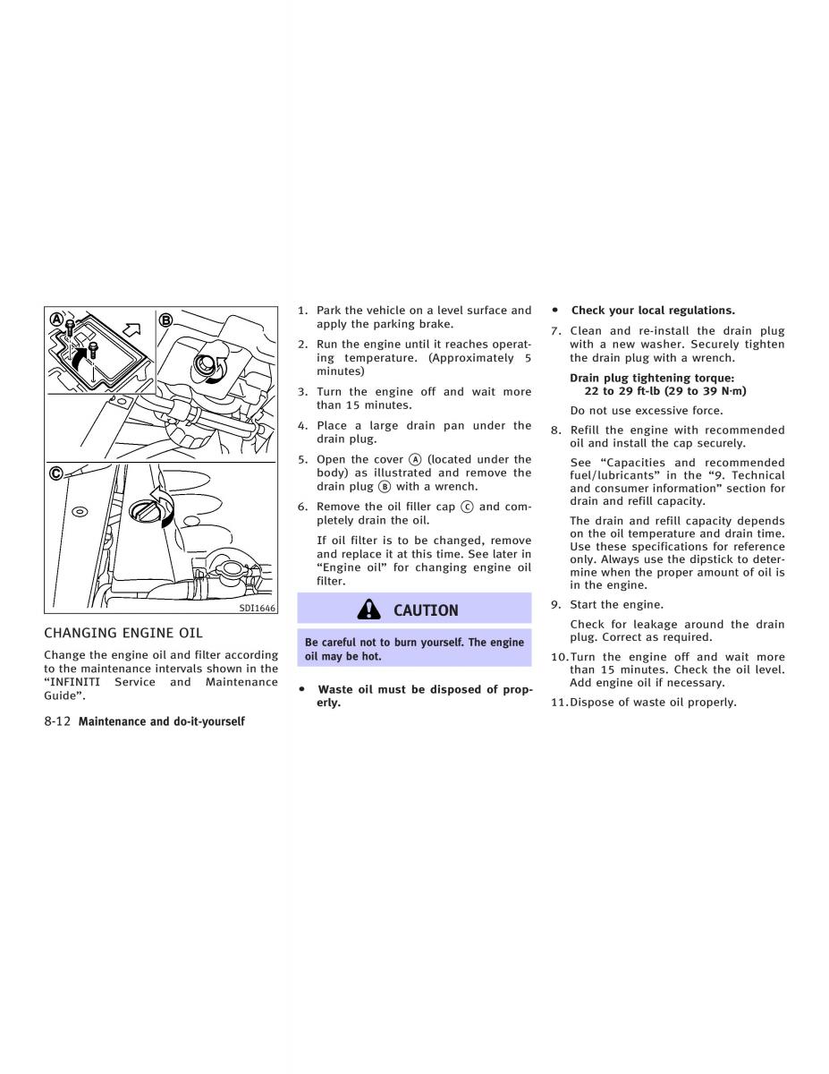 Infiniti Q45 III 3 owners manual / page 264