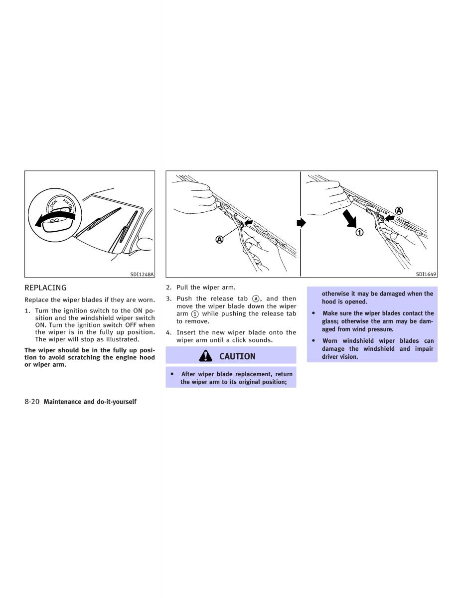 Infiniti Q45 III 3 owners manual / page 272