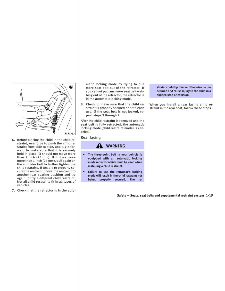 Infiniti Q45 III 3 owners manual / page 29