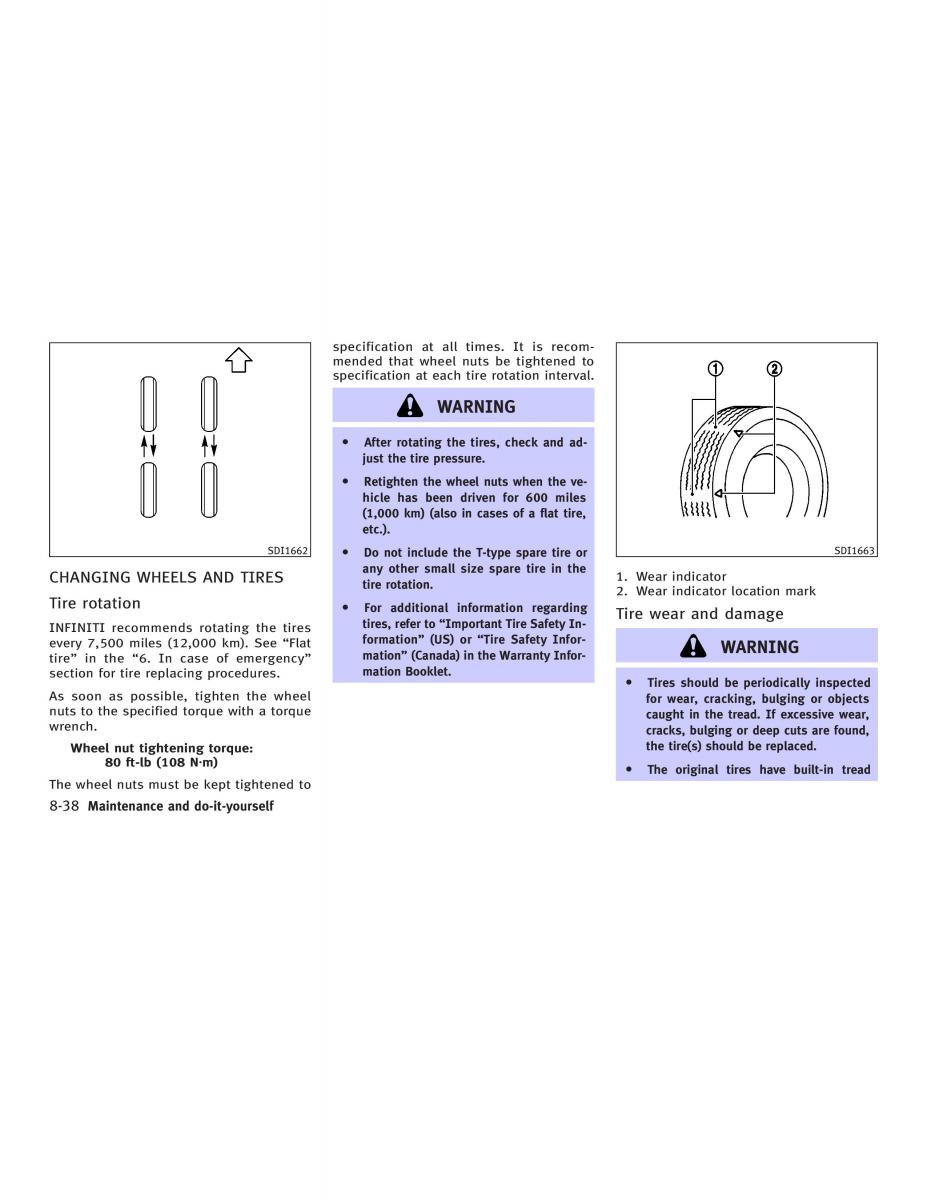 Infiniti Q45 III 3 owners manual / page 290