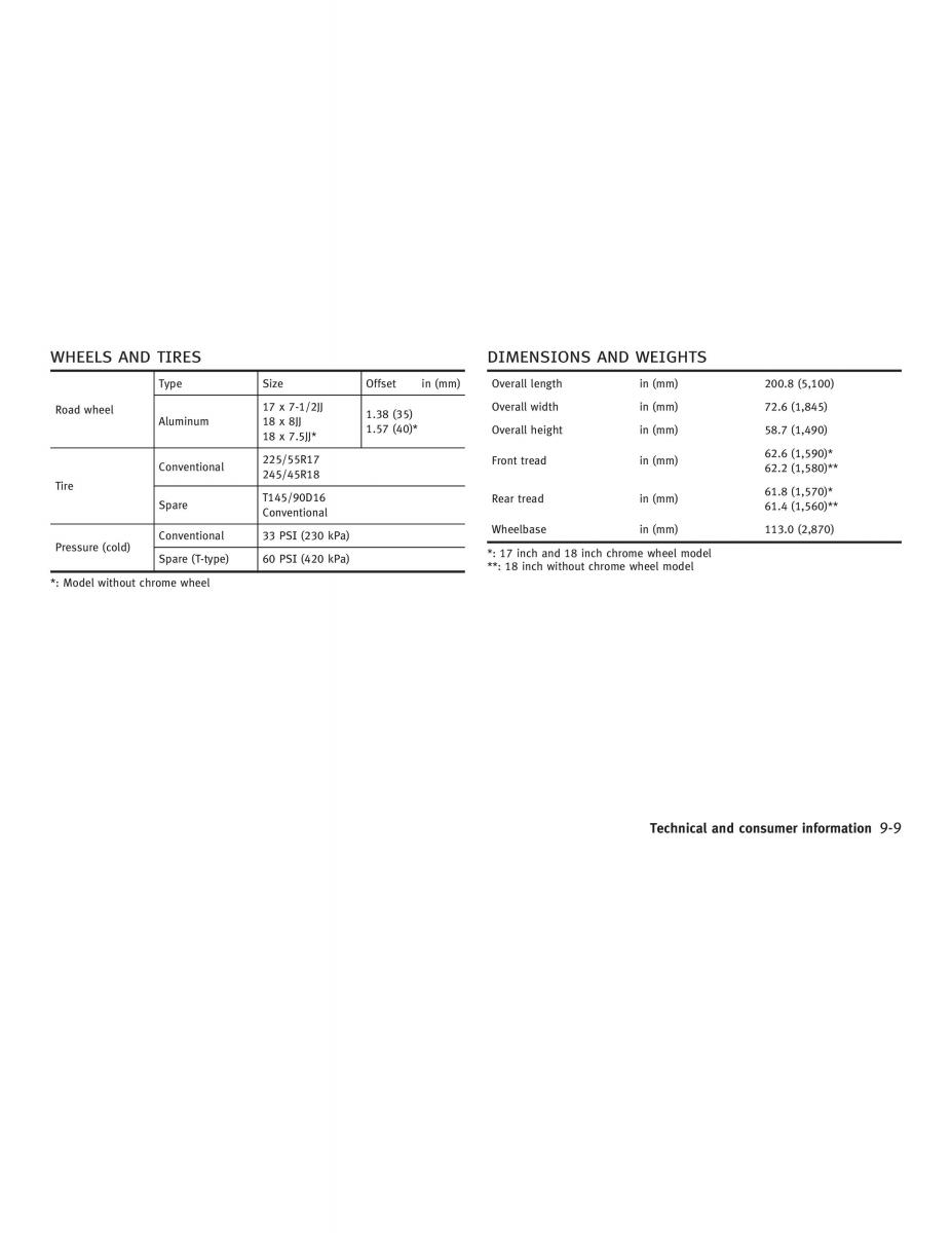 Infiniti Q45 III 3 owners manual / page 303