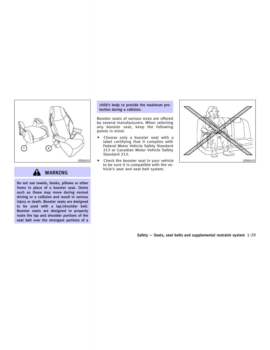 Infiniti Q45 III 3 owners manual / page 39