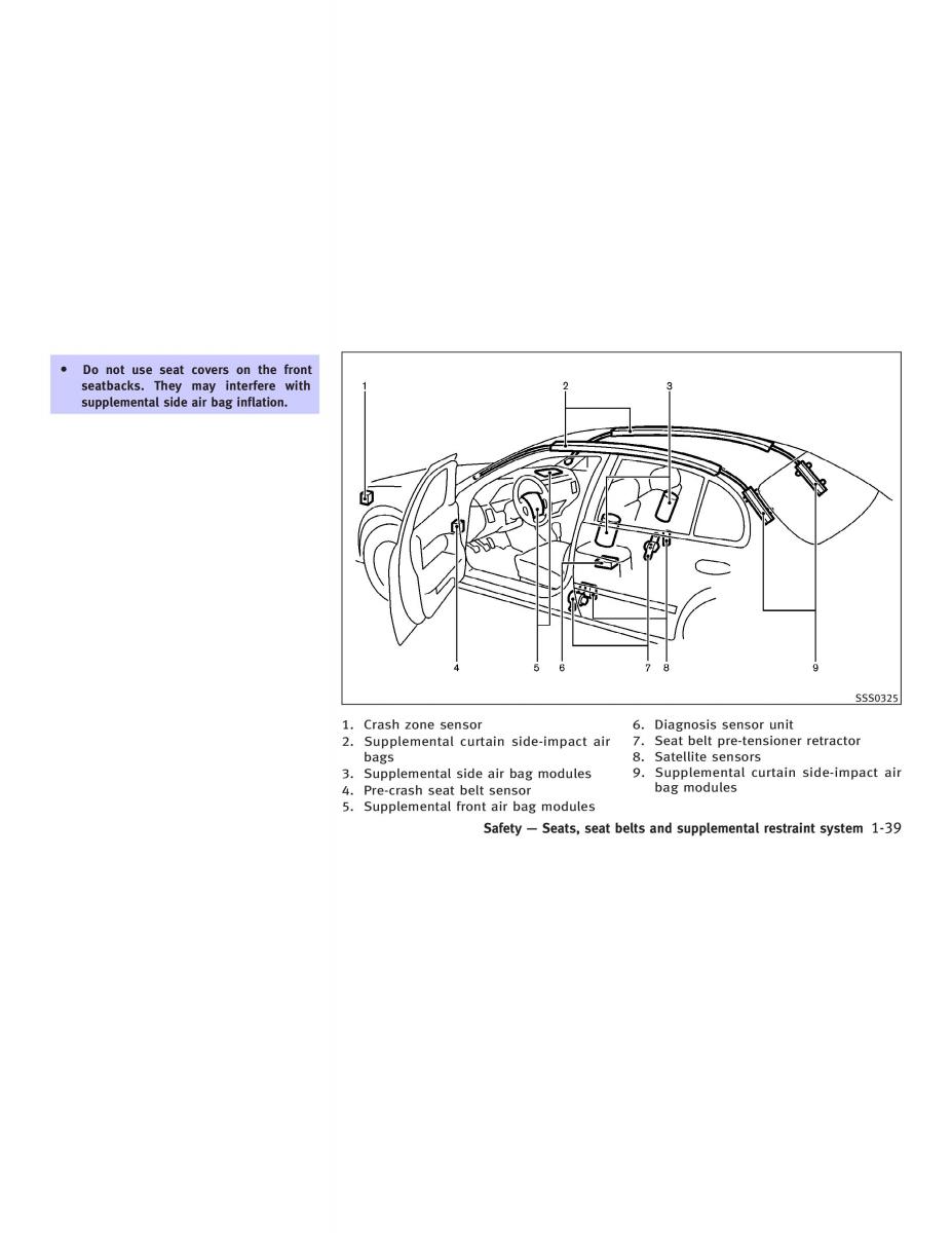 Infiniti Q45 III 3 owners manual / page 49