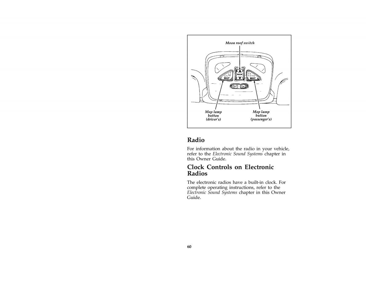 Ford Probe II 2 owners manual / page 63