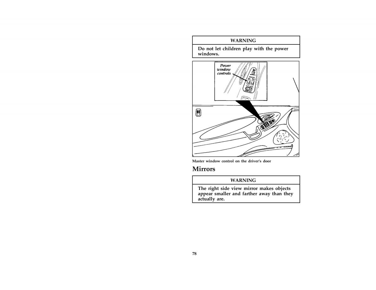 Ford Probe II 2 owners manual / page 81