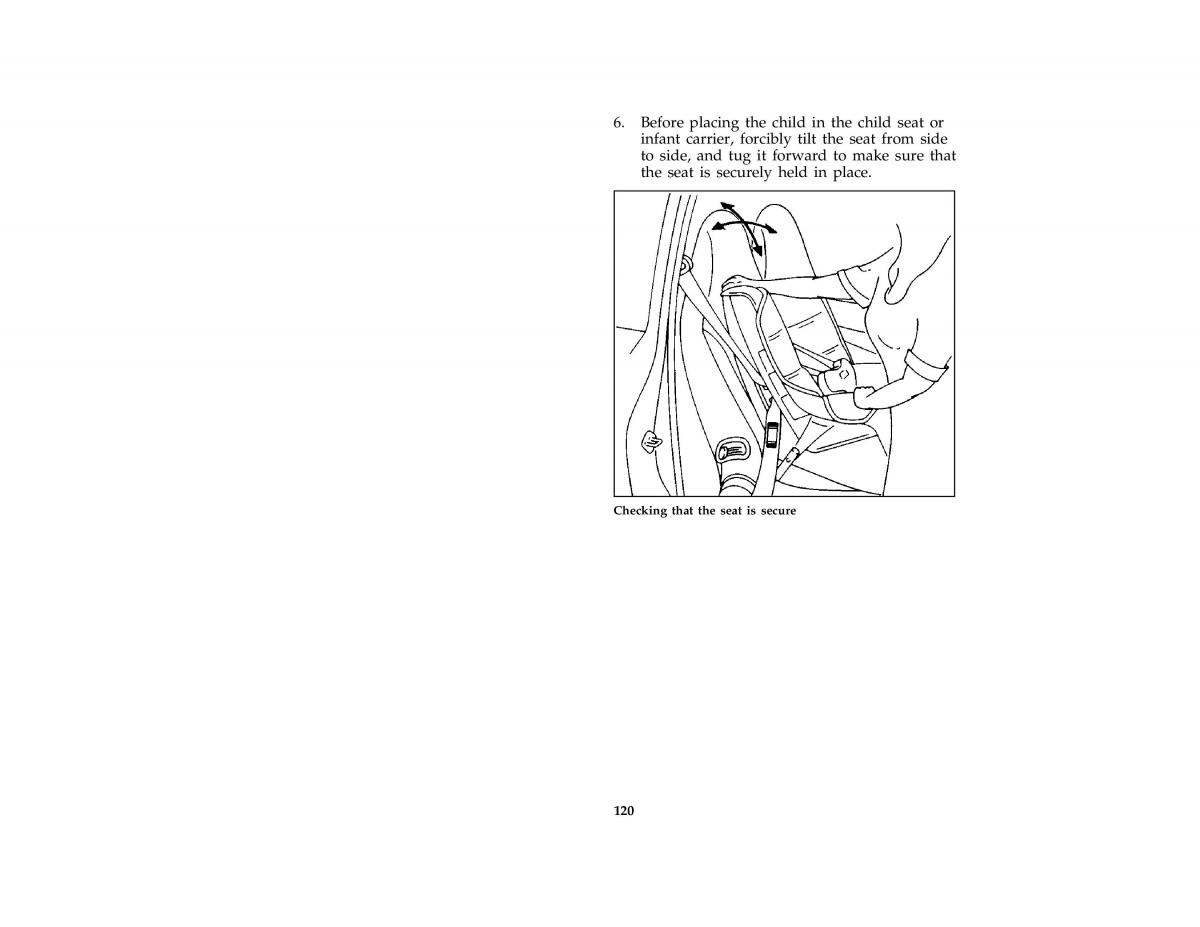 Ford Probe II 2 owners manual / page 123