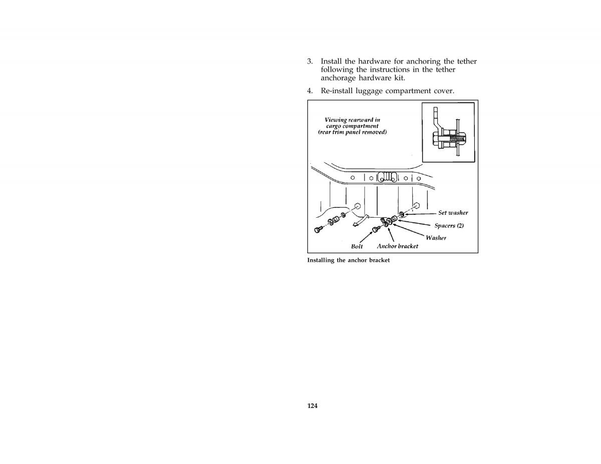 Ford Probe II 2 owners manual / page 127