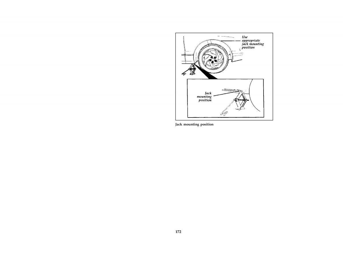 Ford Probe II 2 owners manual / page 175