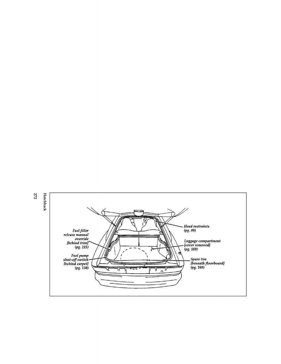 Ford Probe II 2 owners manual / page 268