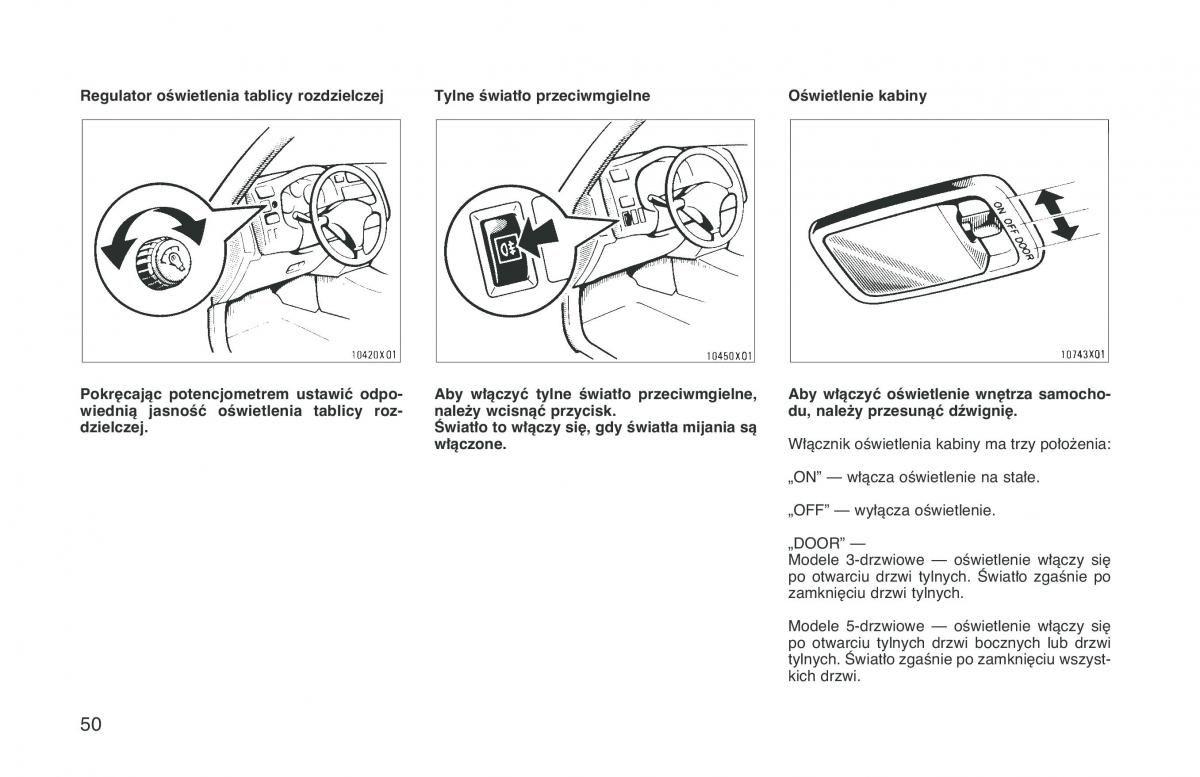 Toyota RAV4 I 1 instrukcja obslugi / page 57