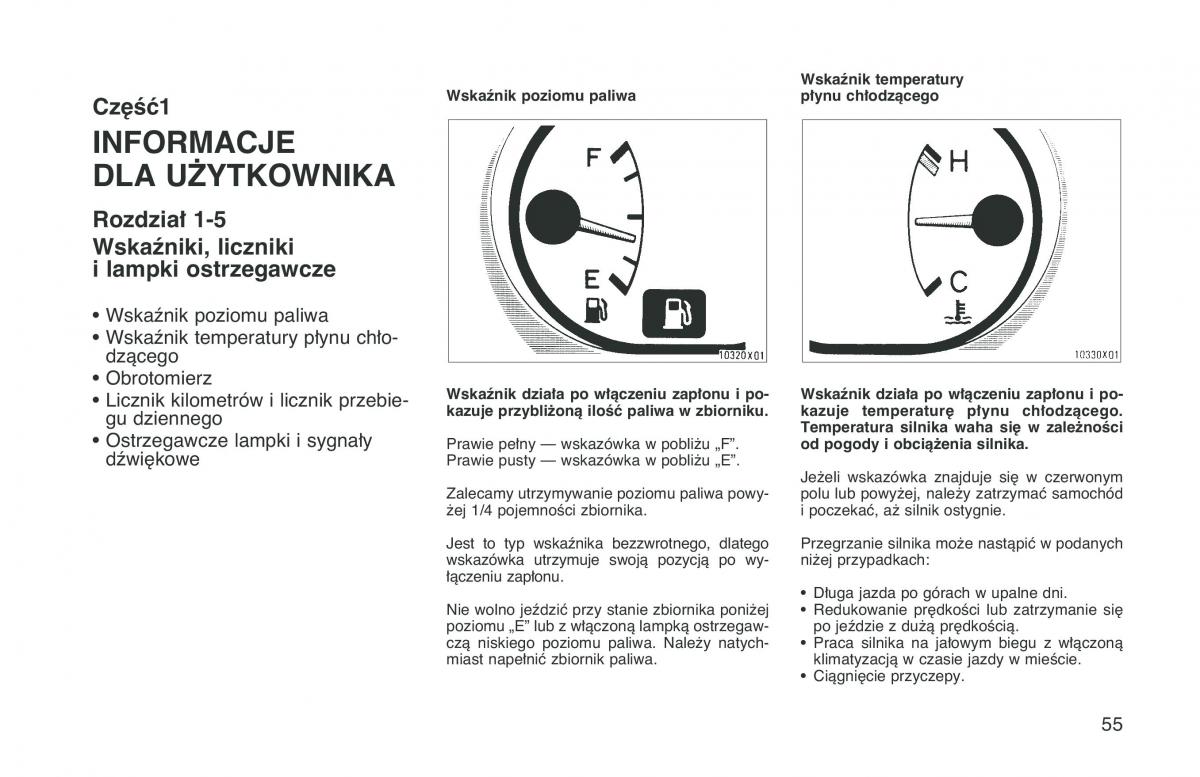 Toyota RAV4 I 1 instrukcja obslugi / page 62