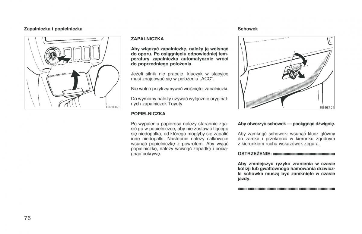 Toyota RAV4 I 1 instrukcja obslugi / page 83