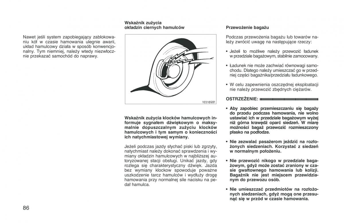 Toyota RAV4 I 1 instrukcja obslugi / page 93