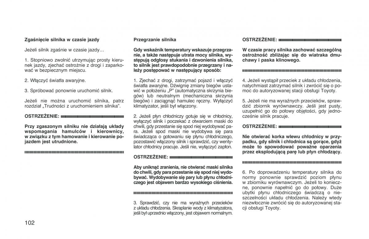 Toyota RAV4 I 1 instrukcja obslugi / page 109