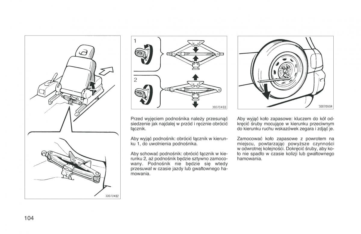 Toyota RAV4 I 1 instrukcja obslugi / page 111