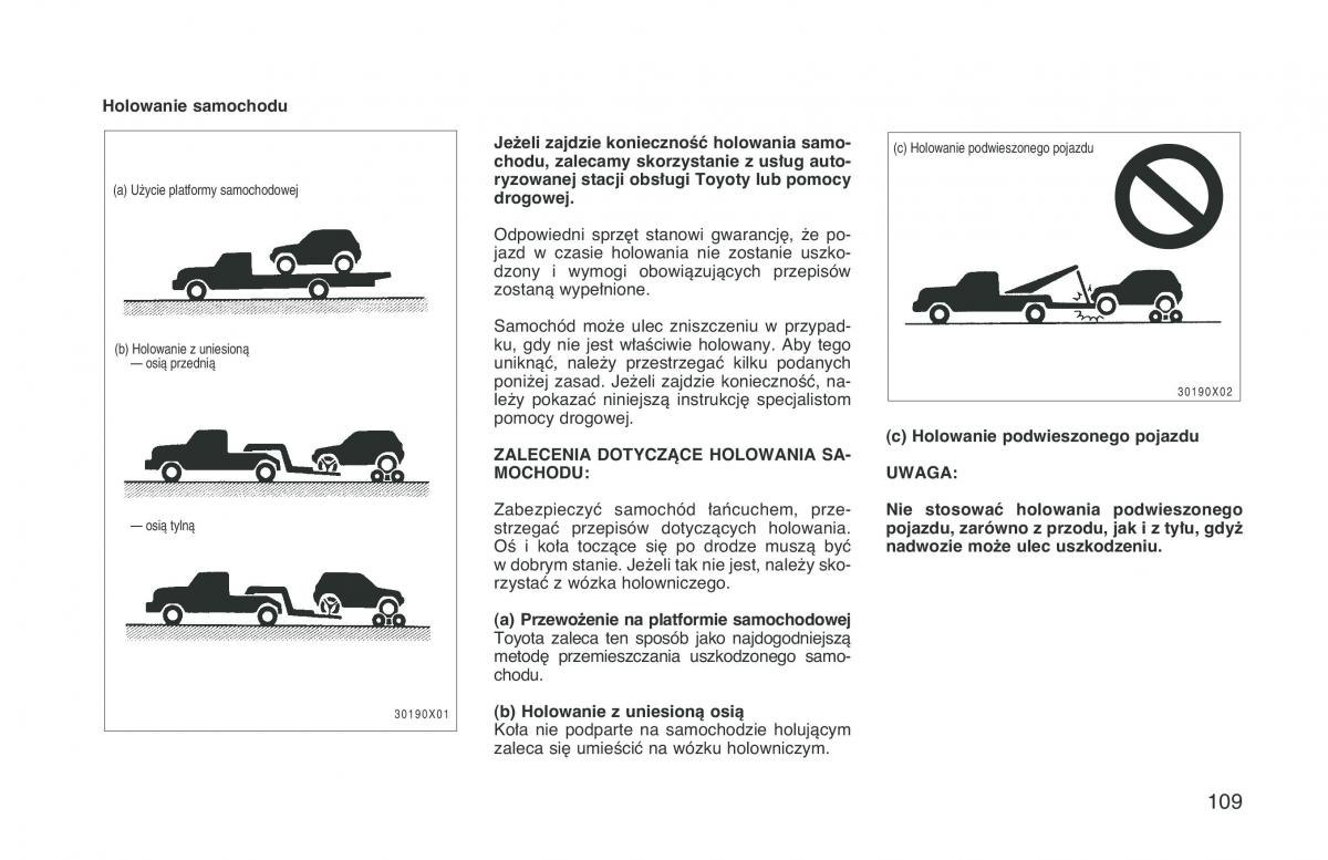 Toyota RAV4 I 1 instrukcja obslugi / page 116