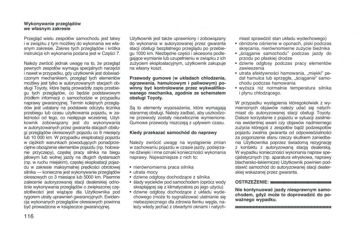 Toyota RAV4 I 1 instrukcja obslugi / page 123