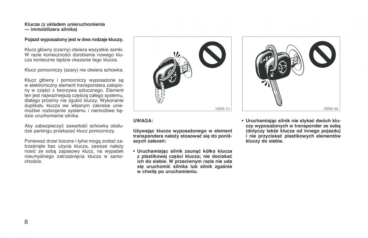 manual  Toyota RAV4 I 1 instrukcja / page 15