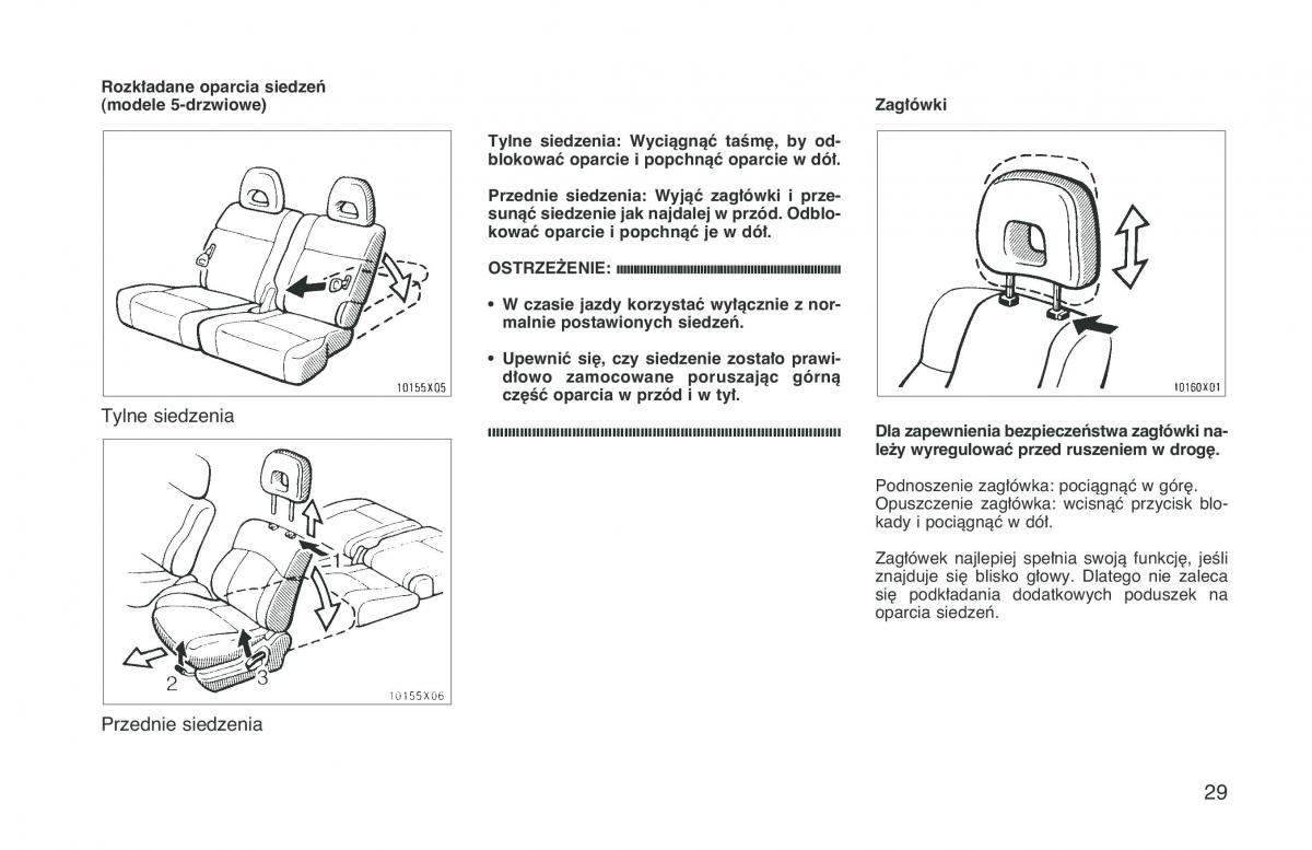 Toyota RAV4 I 1 instrukcja obslugi / page 36