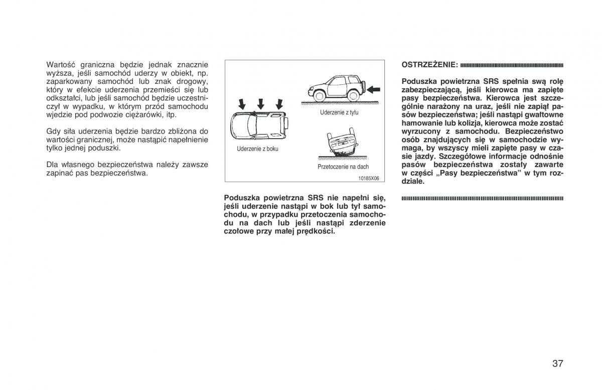 Toyota RAV4 I 1 instrukcja obslugi / page 44