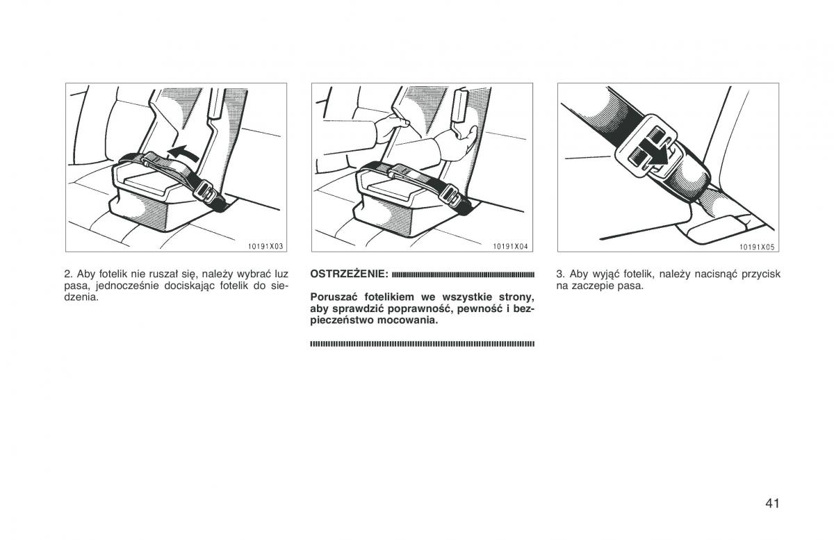 Toyota RAV4 I 1 instrukcja obslugi / page 48