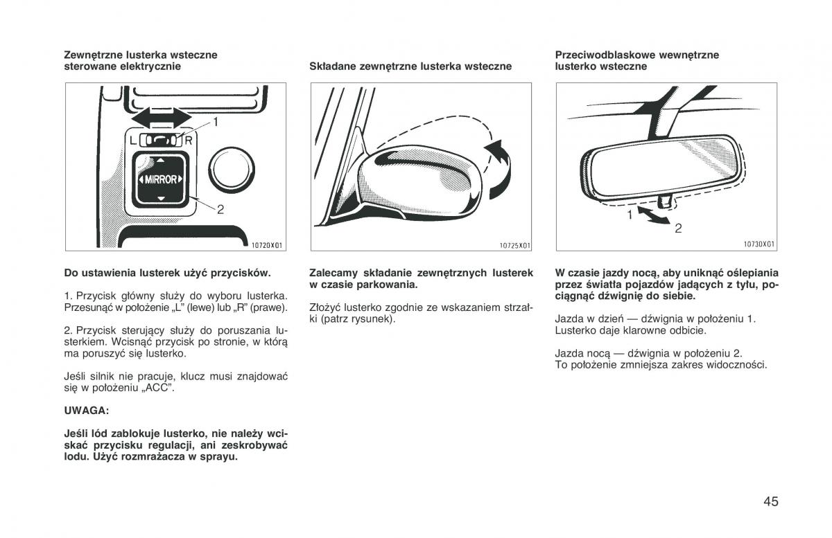 Toyota RAV4 I 1 instrukcja obslugi / page 52