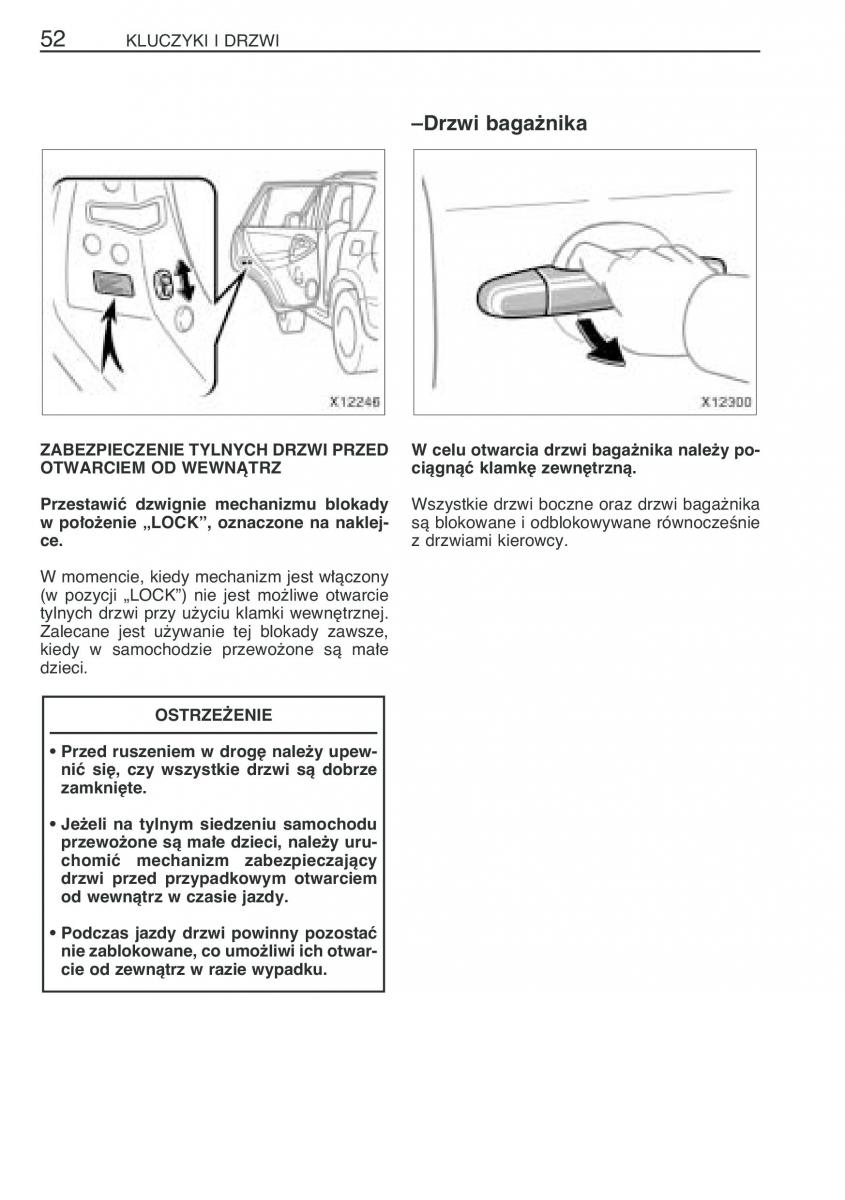 instrukcja obsługi Toyota RAV4 Toyota RAV4 III 3 instrukcja / page 63