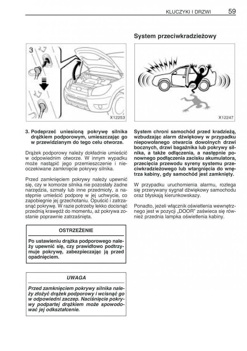 instrukcja obsługi Toyota RAV4 Toyota RAV4 III 3 instrukcja / page 70