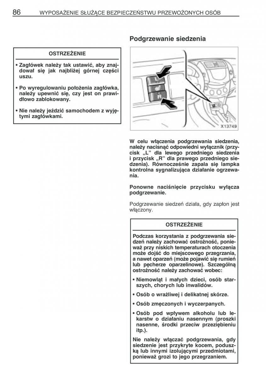 instrukcja obsługi Toyota RAV4 Toyota RAV4 III 3 instrukcja / page 97