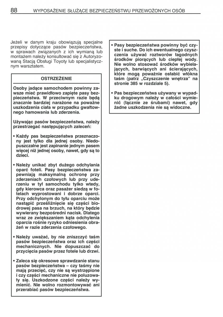 instrukcja obsługi Toyota RAV4 Toyota RAV4 III 3 instrukcja / page 99