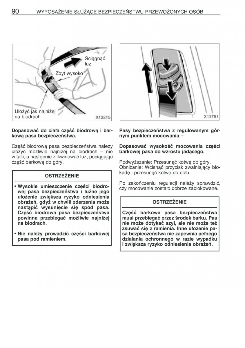 instrukcja obsługi Toyota RAV4 Toyota RAV4 III 3 instrukcja / page 101