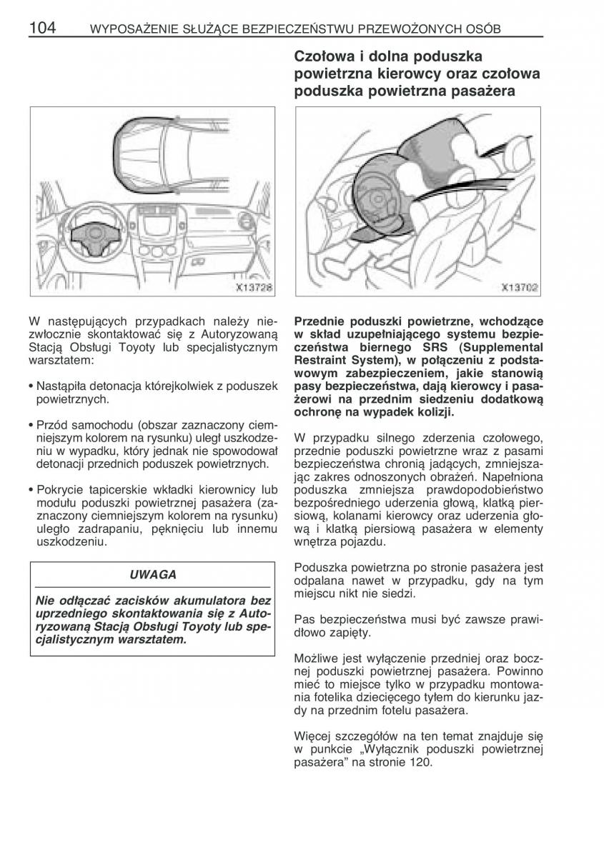 instrukcja obsługi Toyota RAV4 Toyota RAV4 III 3 instrukcja / page 115