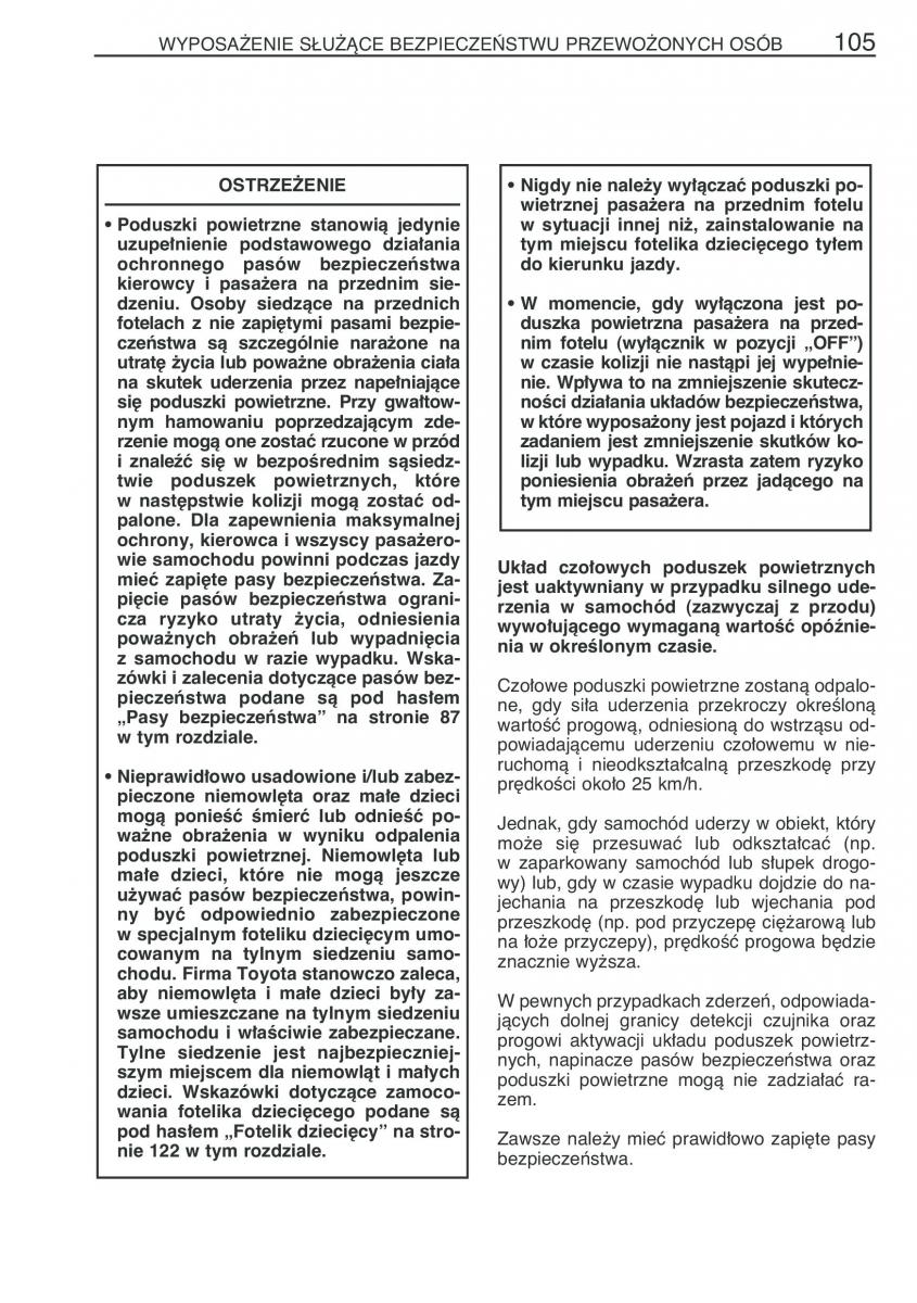 instrukcja obsługi Toyota RAV4 Toyota RAV4 III 3 instrukcja / page 116