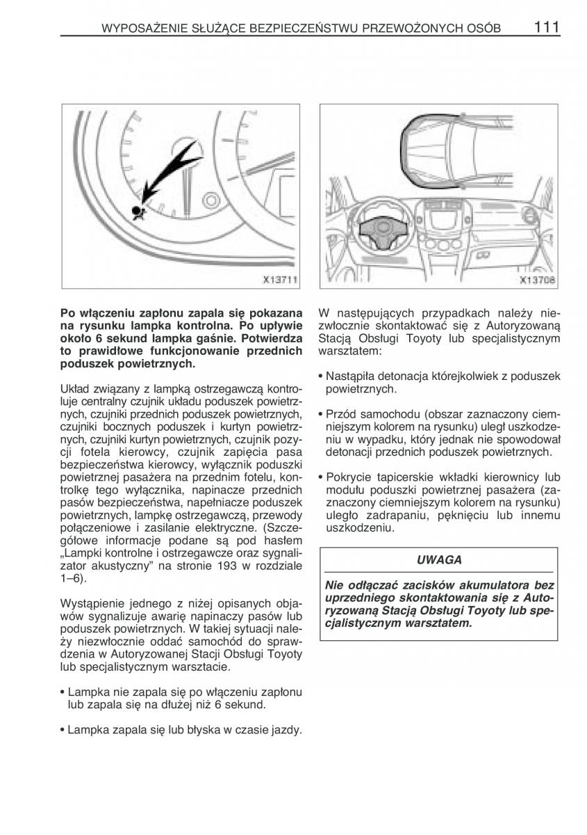 instrukcja obsługi Toyota RAV4 Toyota RAV4 III 3 instrukcja / page 122