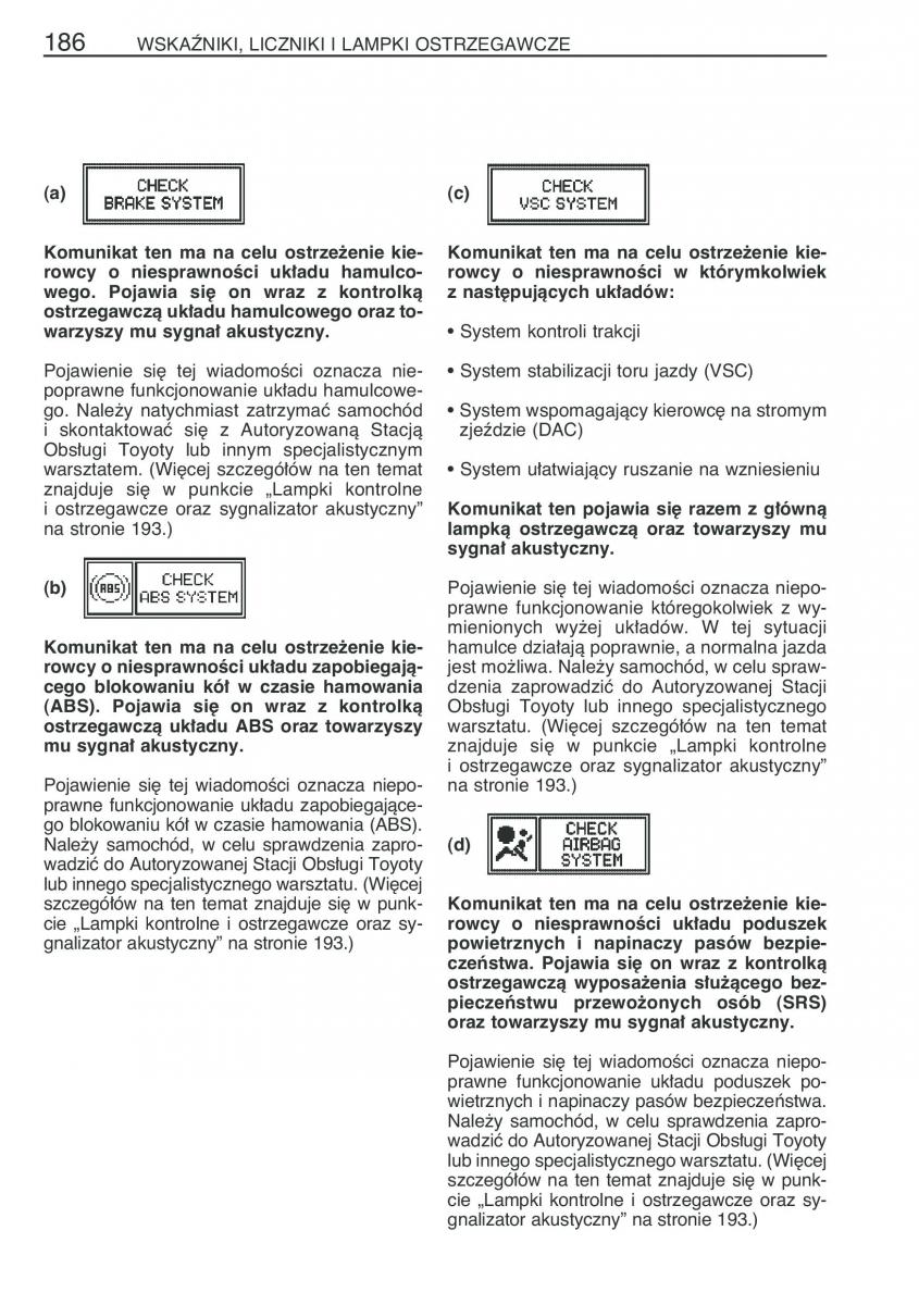 instrukcja obsługi Toyota RAV4 Toyota RAV4 III 3 instrukcja / page 197